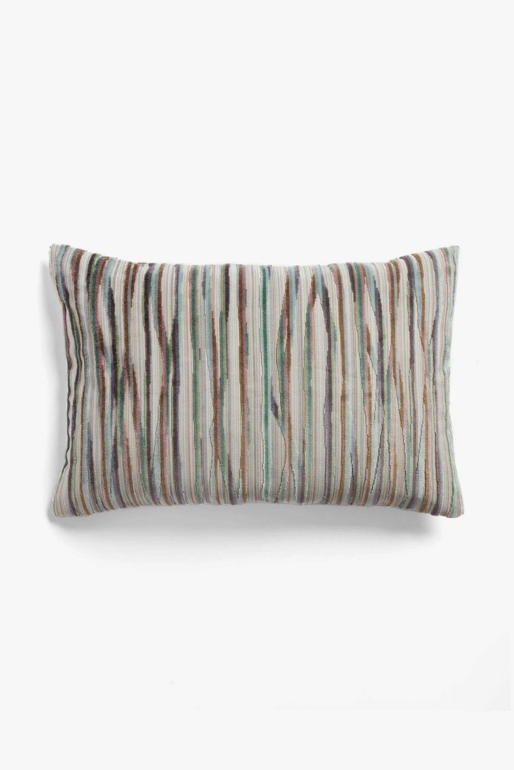 Large Oblong Pastel Stripe Cut Velvet Cushion Next Large Oblong Pastel Stripe Cut Velvet Cushion -Louis De Poortere Shop U24297s3 scaled