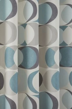 Fusion Sander Eyelet Curtains -Louis De Poortere Shop U41630s3