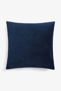 Next Velvet Quilted Hamilton Cushion -Louis De Poortere Shop U56 358s3