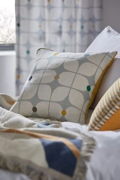 Next Retro Floral Print Cushion