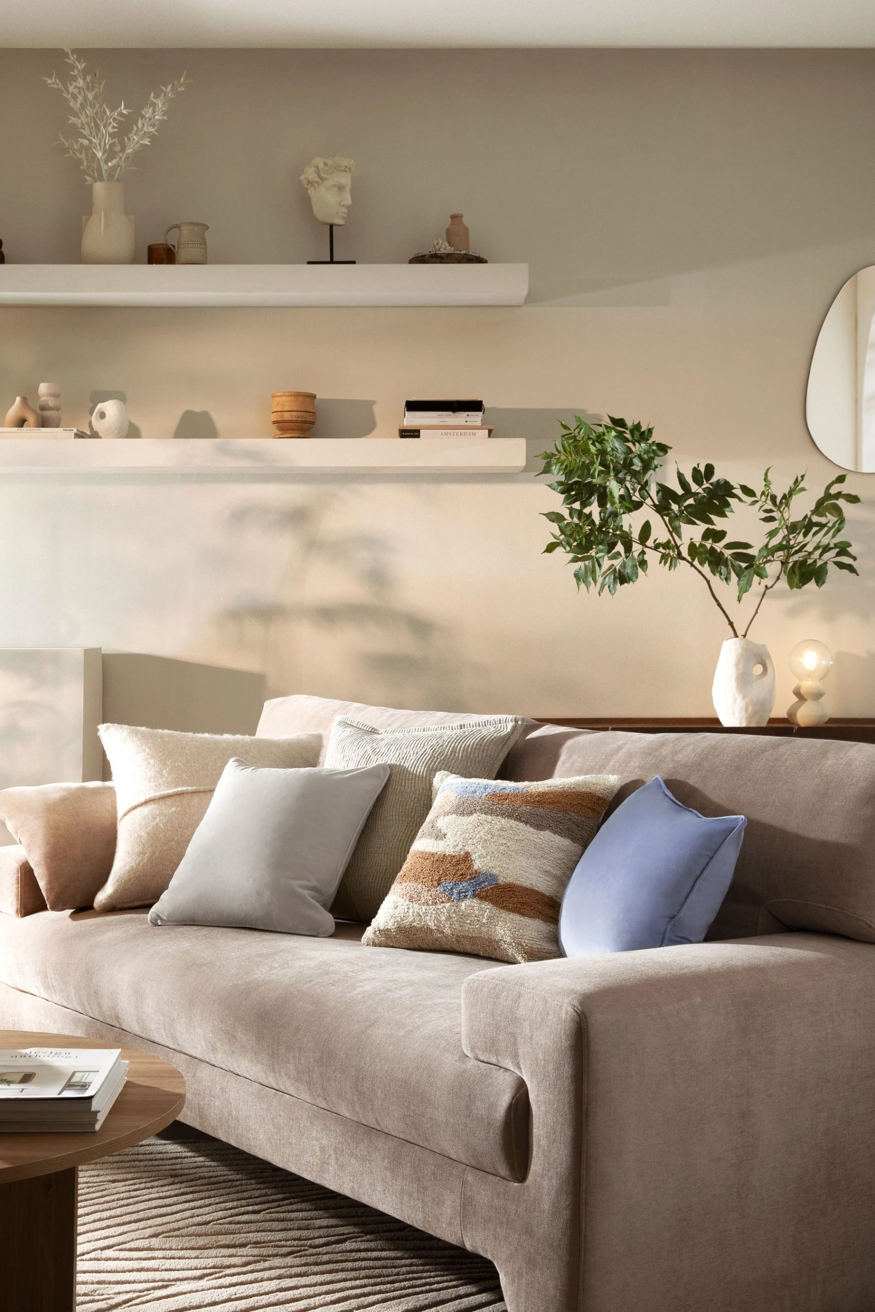 Next Matte Velvet Cushion 4 Next Matte Velvet Cushion - Image 2