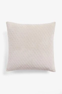 Next Velvet Quilted Hamilton Cushion -Louis De Poortere Shop U80 312s4