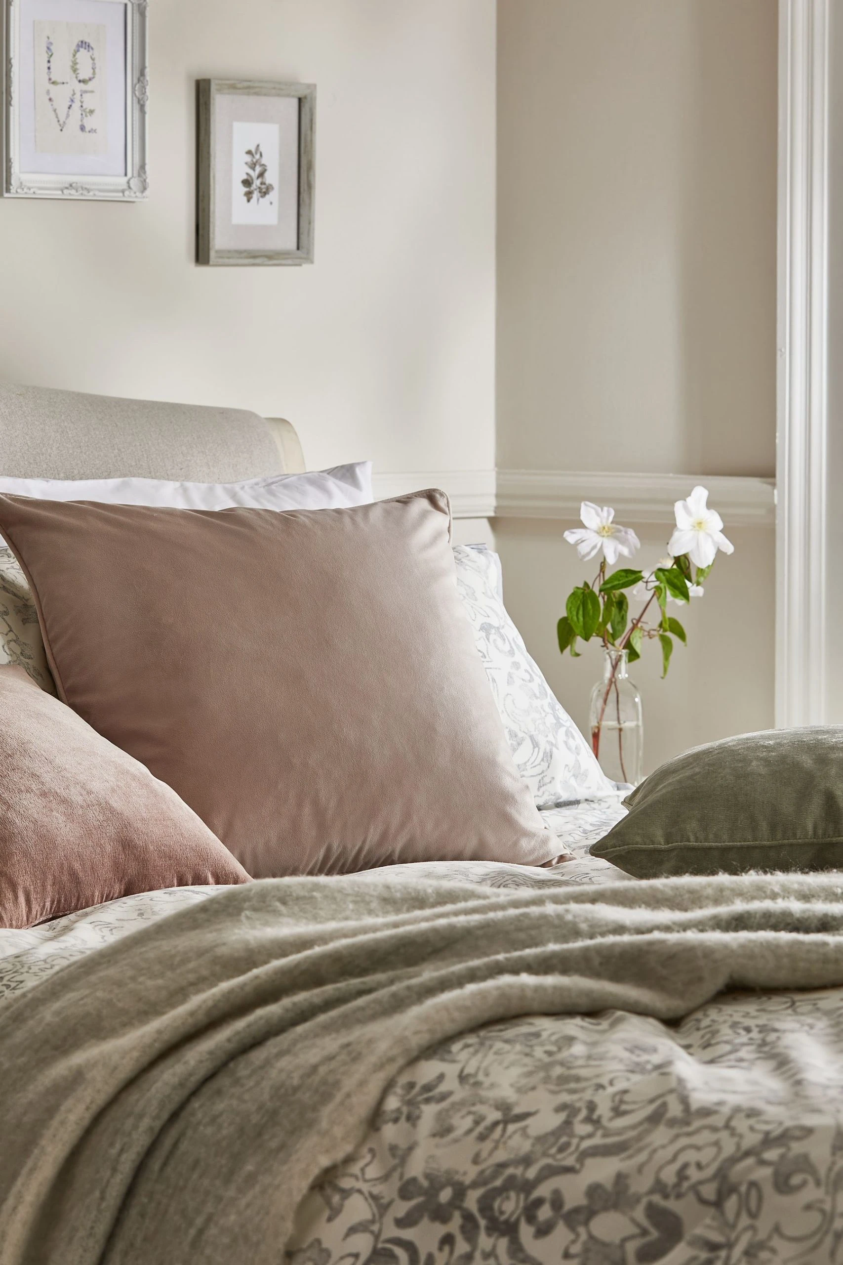 Next Matte Velvet Cushion 3 Next Matte Velvet Cushion