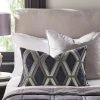 Next Collection Luxe Geometric Velvet Cushion -Louis De Poortere Shop U88 215s