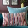 Next Cut Velvet Stripe Cushion -Louis De Poortere Shop U88 218s