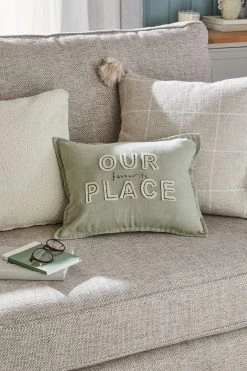 Next Our Favourite Place Small Oblong Cushion.