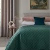 Next Hamilton Velvet Quilted Bedspread -Louis De Poortere Shop UJ3179s